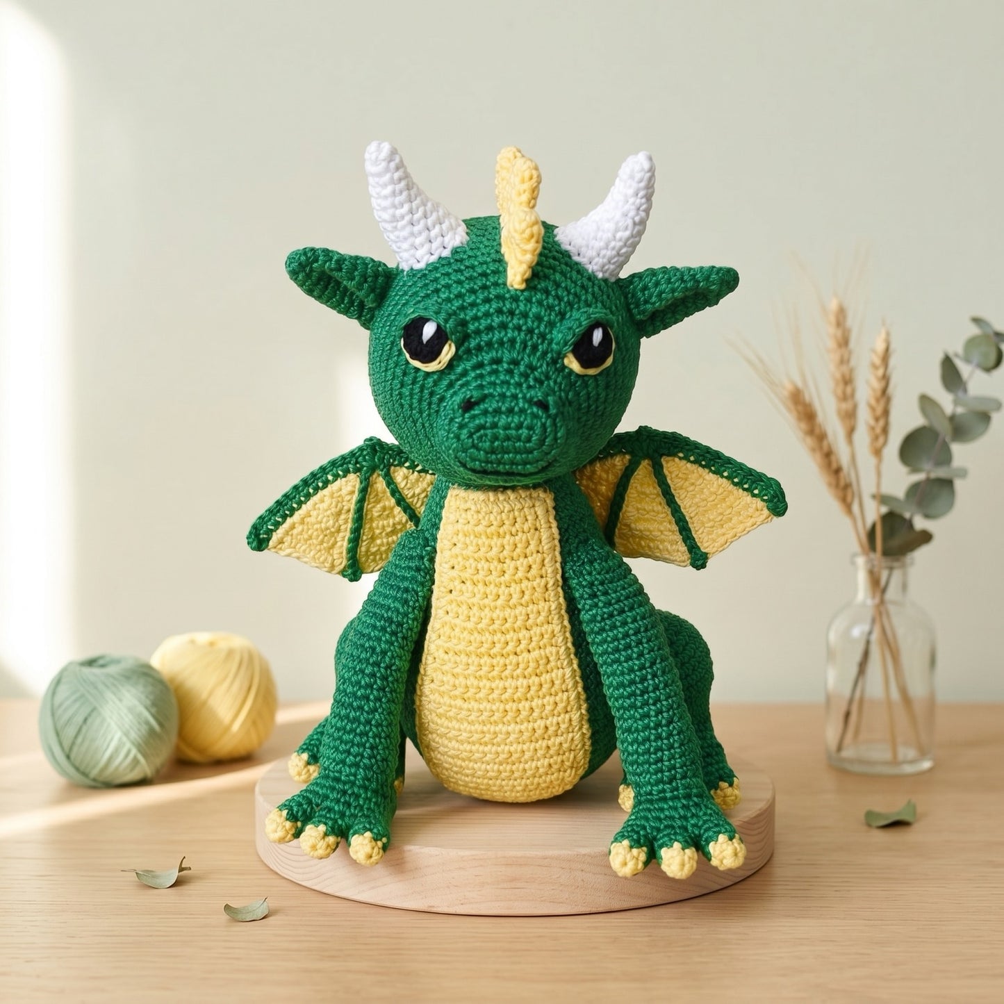Magnus the Dragon Yarn Set
