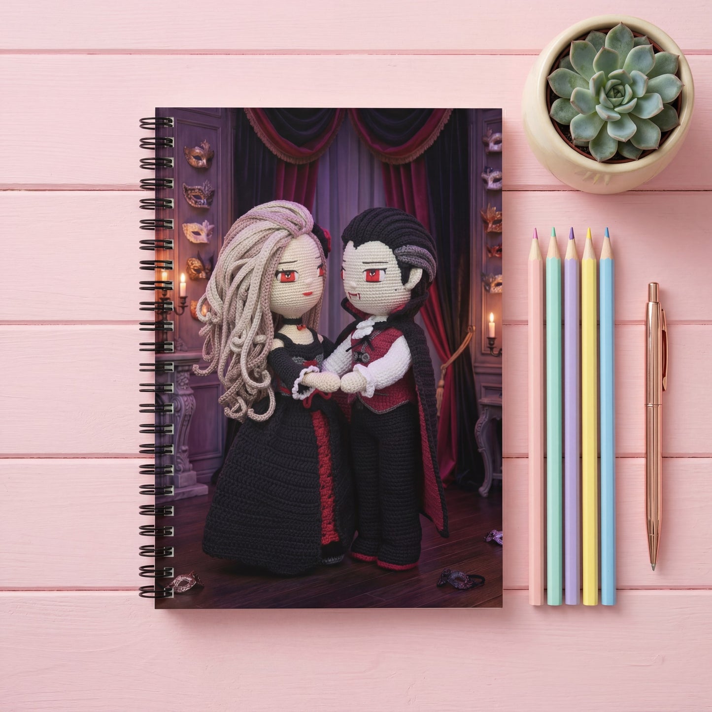 Meredith and Drake notebook