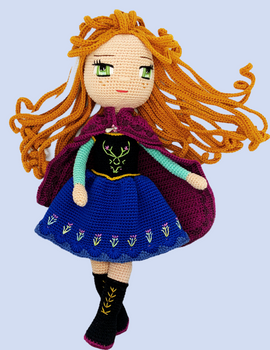 Scottish Princess Crochet Doll Pattern
