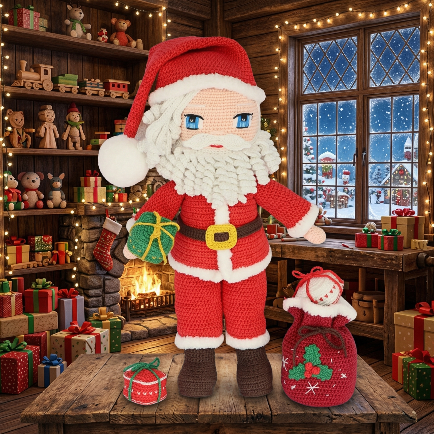 Santa Claus Doll Pattern