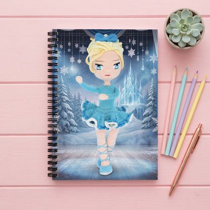 Snow Queen Ballerina notebook