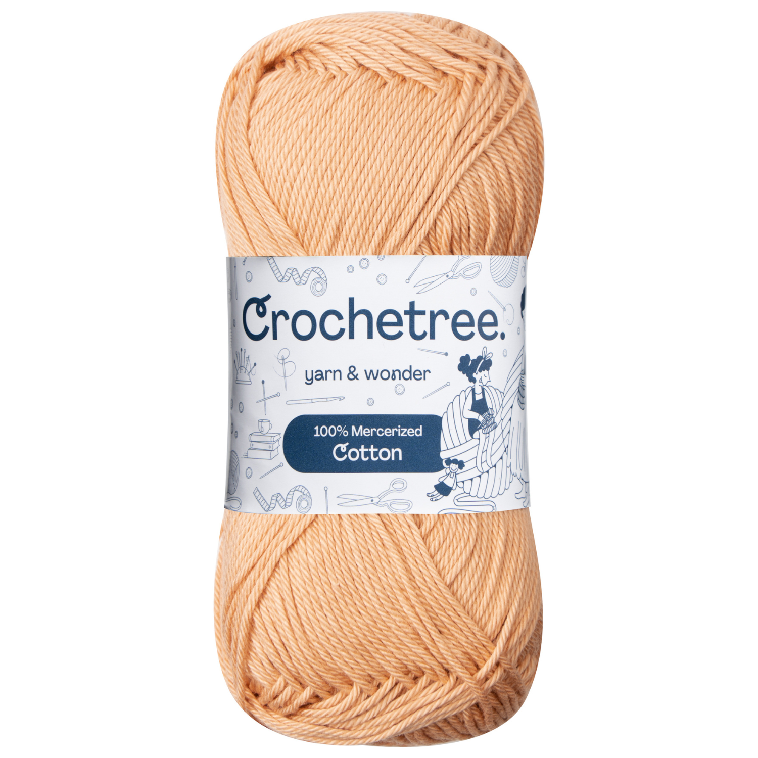  Pllieay Red Cotton Yarn, 4x50g Crochet Yarn for