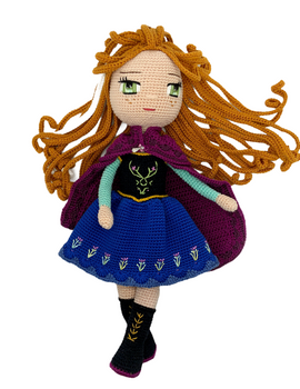 Scottish Princess Crochet Doll Pattern