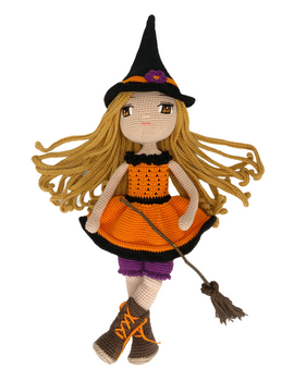 Louise Halloween Crochet Doll Pattern