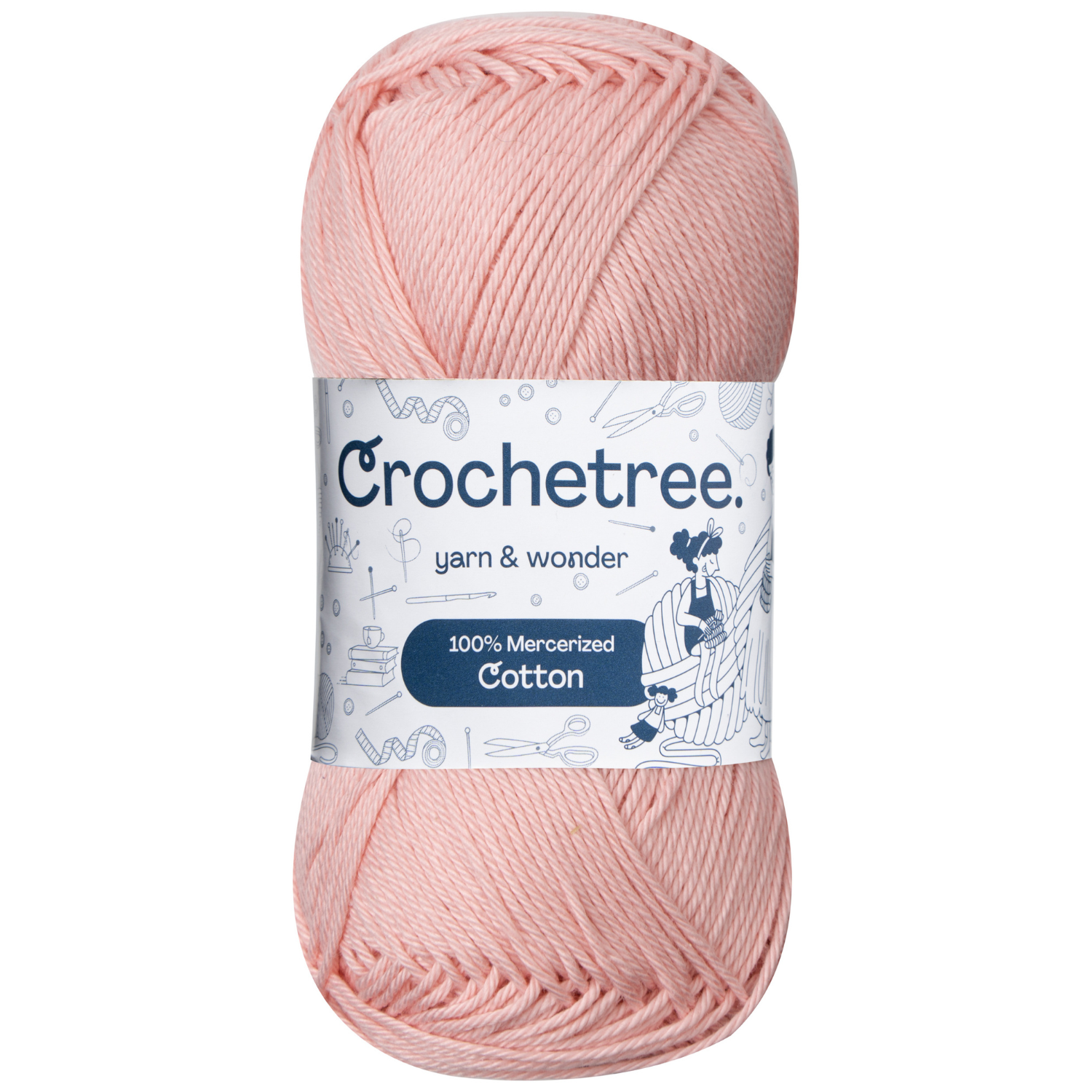 Mint color 100% mercerised cotton yarn - for making small projects like  crocheting toy amigurumi – Yarn Home