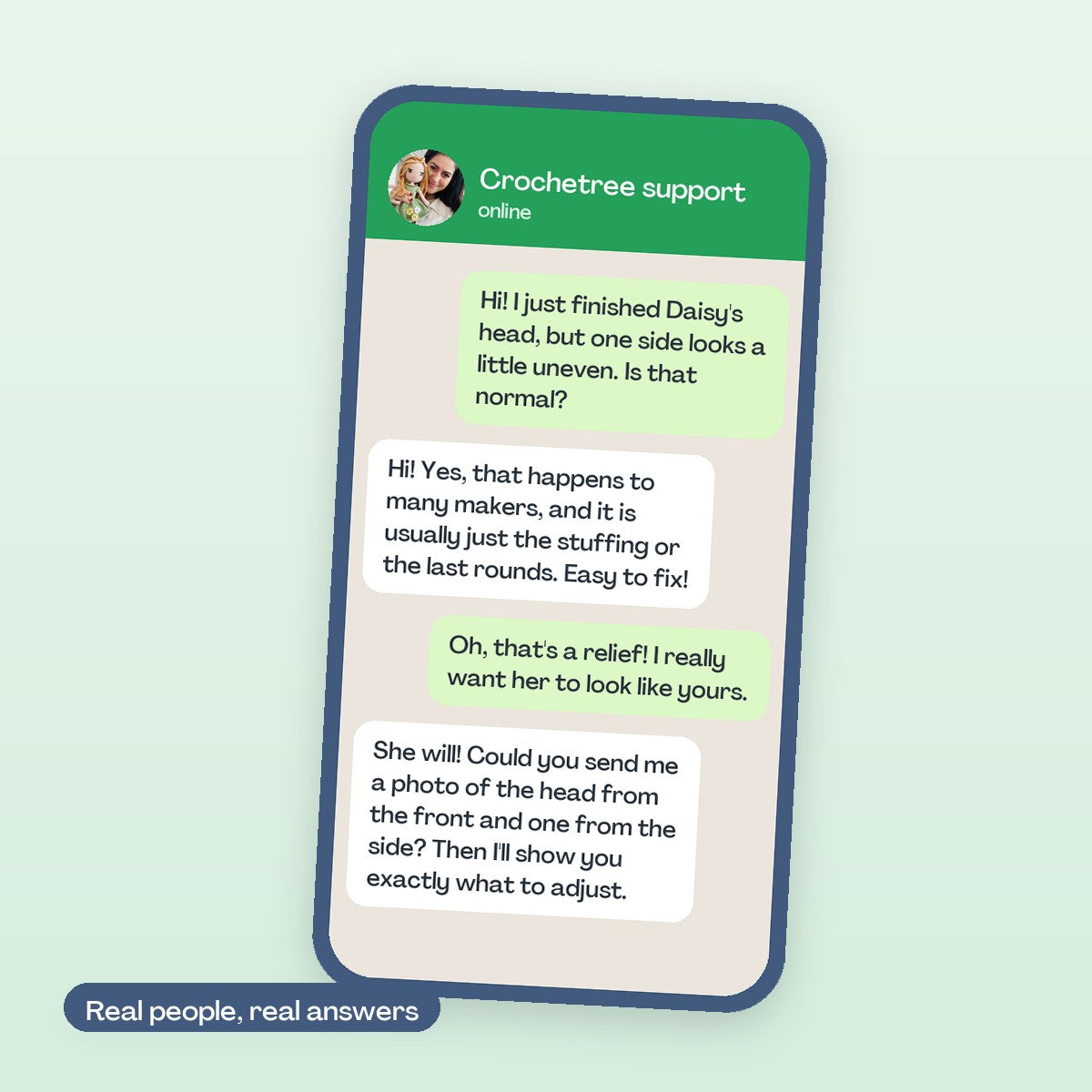 WhatsApp support